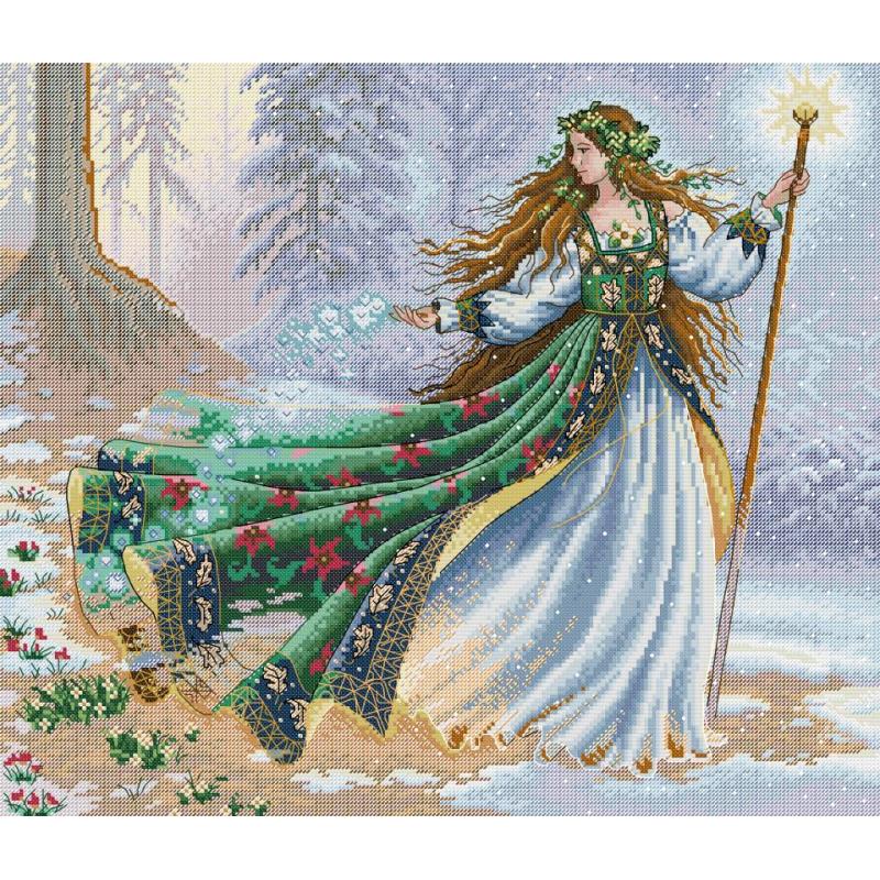 Textile Sewing Patterns - Guardiano Foresta Fata Personaggio Modello Punto