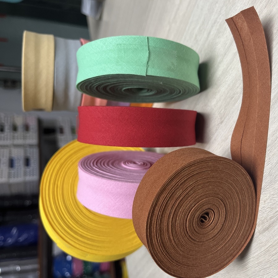 Binding Tape Bias - 25mm x 5metersCotton nastro Bias piegato