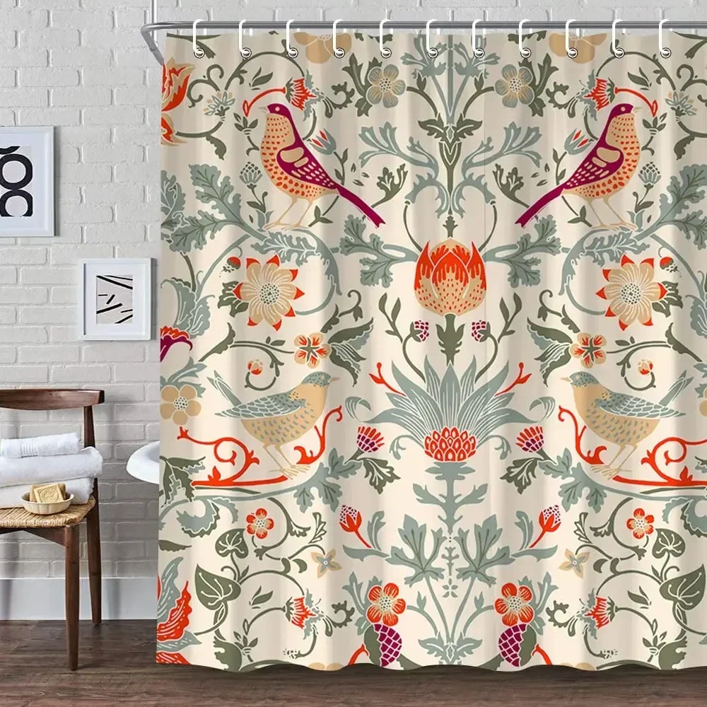 Fabric Weight Set - Tenda da doccia William Morris, set