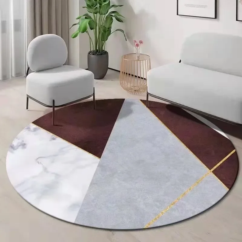 Century Textile & Sewing Supply - ~O~Tappeto rotondo geometrico con design moderno