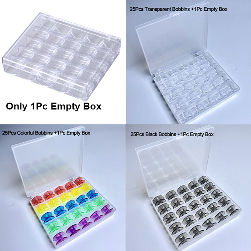 Bobbin Organizer Box - 1 pz Scatola porta bobine vuote