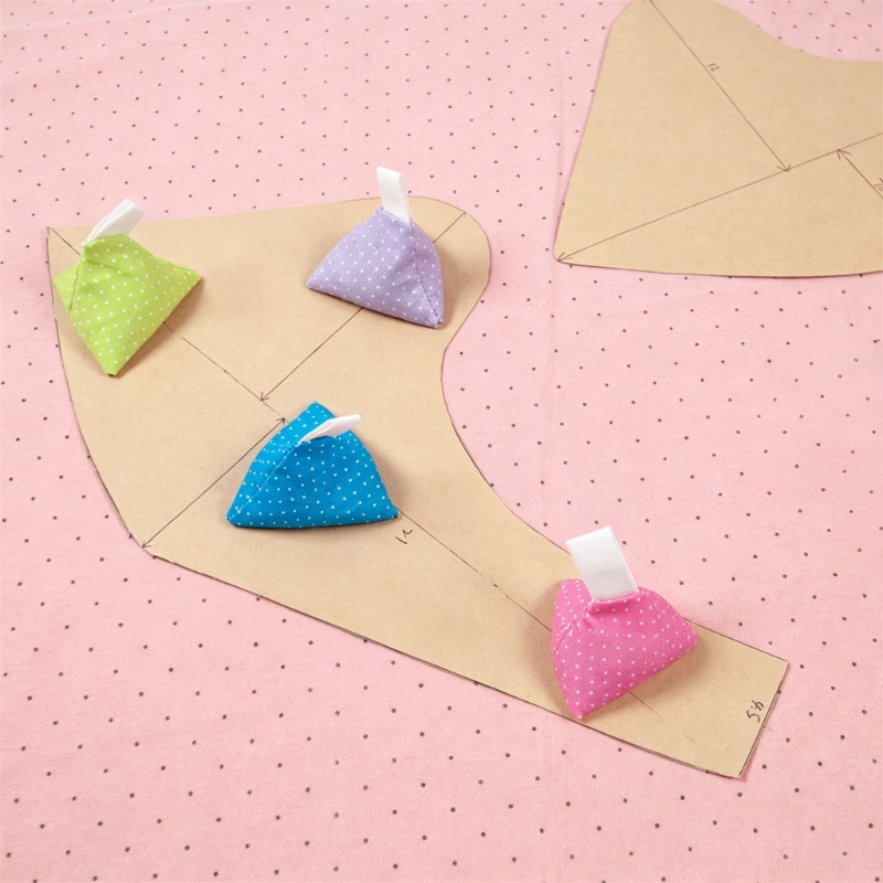 Fabric Weight Set - Set 4 pesi triangolari in tessuto