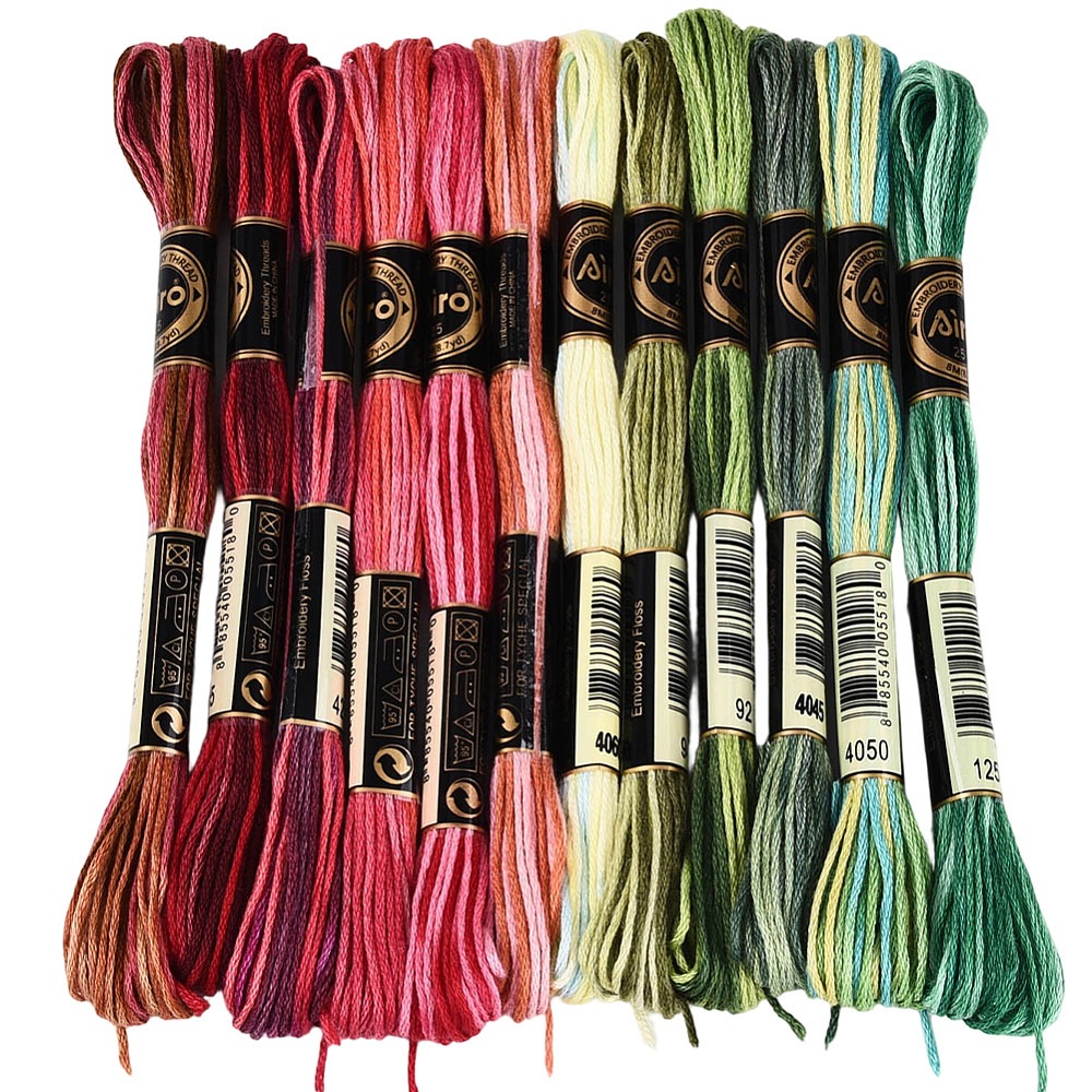 Embroidery Floss Thread - 105 Iarde di Filo per Ricamo