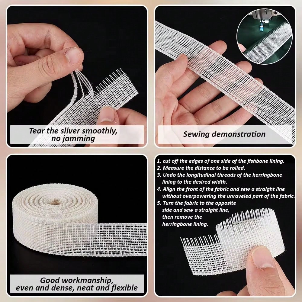 Guida per orlature in tessuto, - Hem Tape Fusible recensione e prezzo