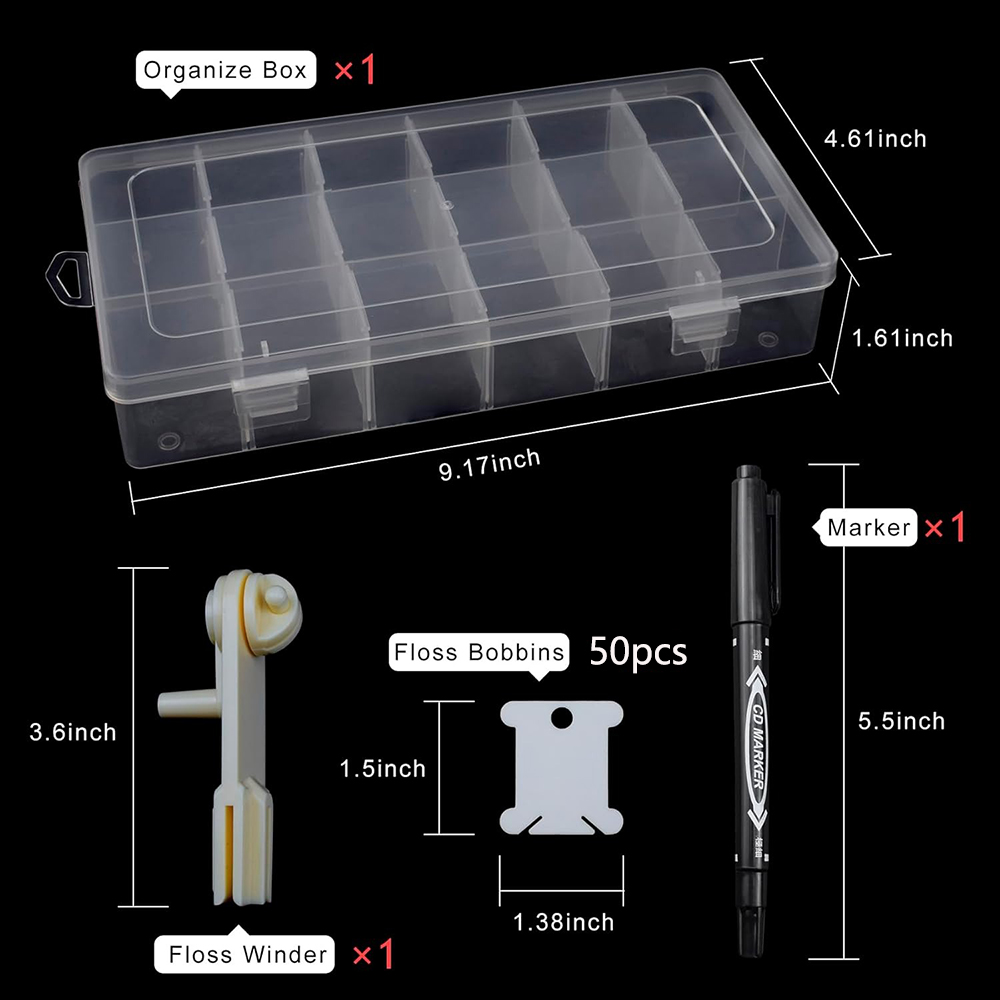 Organizzatore per Fili da Rica - Bobbin Organizer Box recensione e prezzo