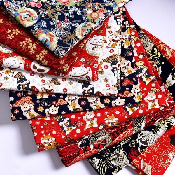 Tessuto giapponese fiore stamp - Textile Sewing Patterns recensione e prezzo