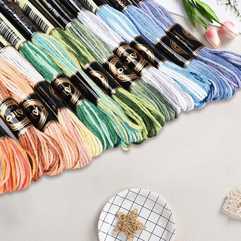 12 Gomitoli 105 Iarde Filo da  - Embroidery Floss Thread recensione e prezzo