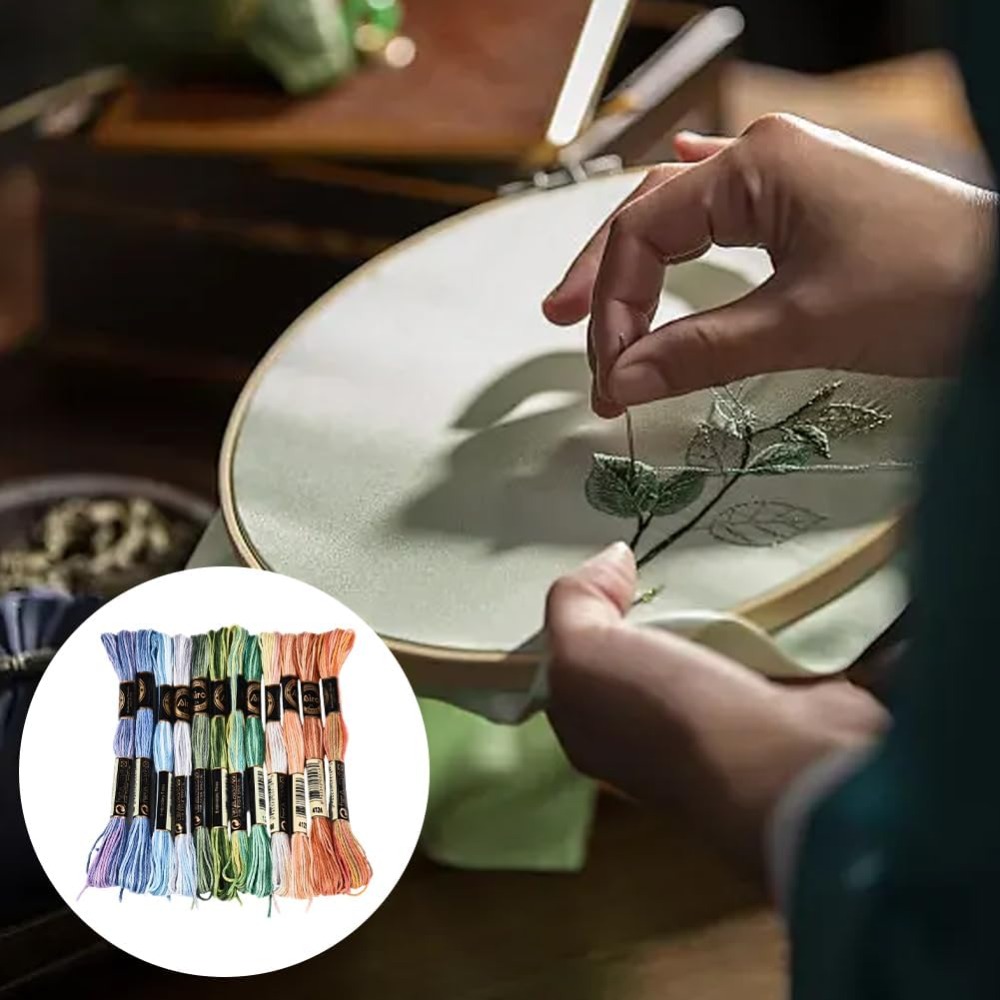 12 Gomitoli 105 Iarde Filo da  - Embroidery Floss Thread recensione e prezzo