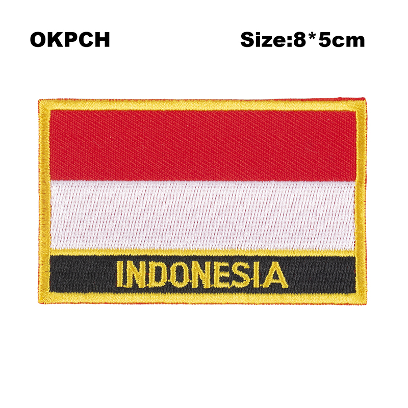Toppe da ricamo con bandiera d - Sewing Indonesia recensione e prezzo