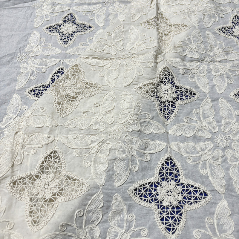 Tessuto in cotone con ricamo a - Sewing Eyelet Fabric recensione e prezzo