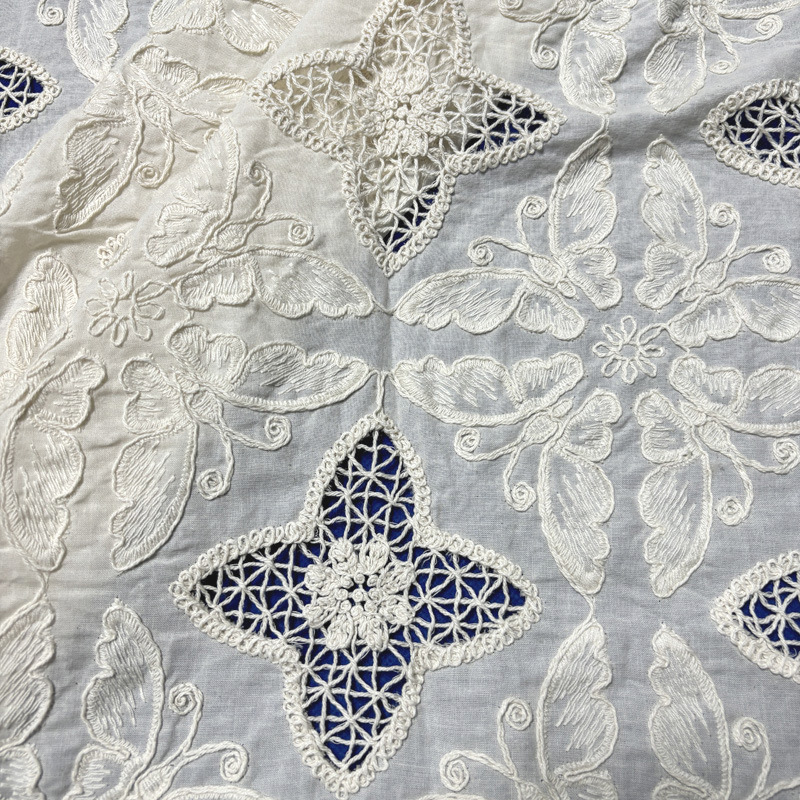 Tessuto in cotone con ricamo a - Sewing Eyelet Fabric recensione e prezzo