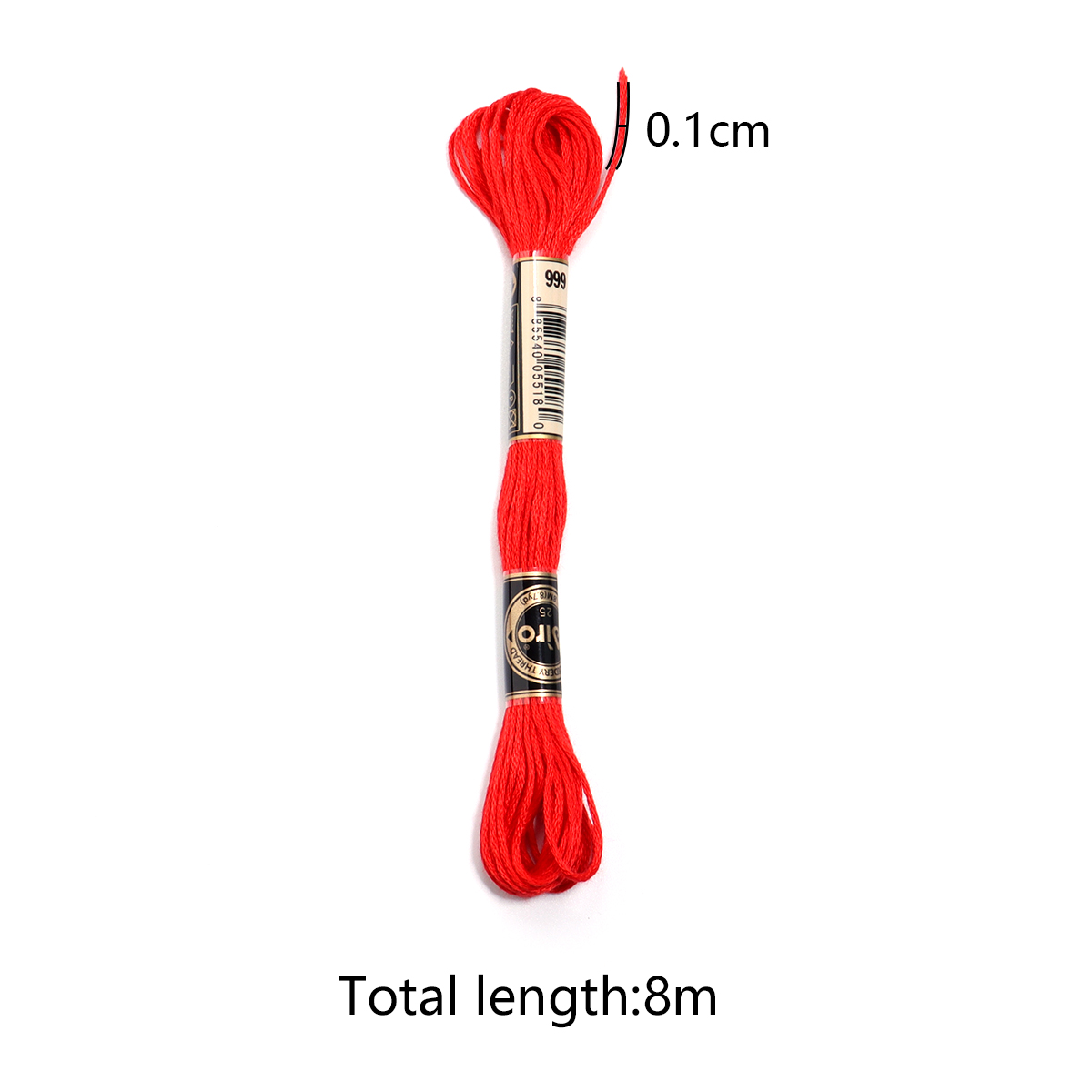 6 Pz/lotto Multicolor Polieste - Embroidery Floss Thread recensione e prezzo