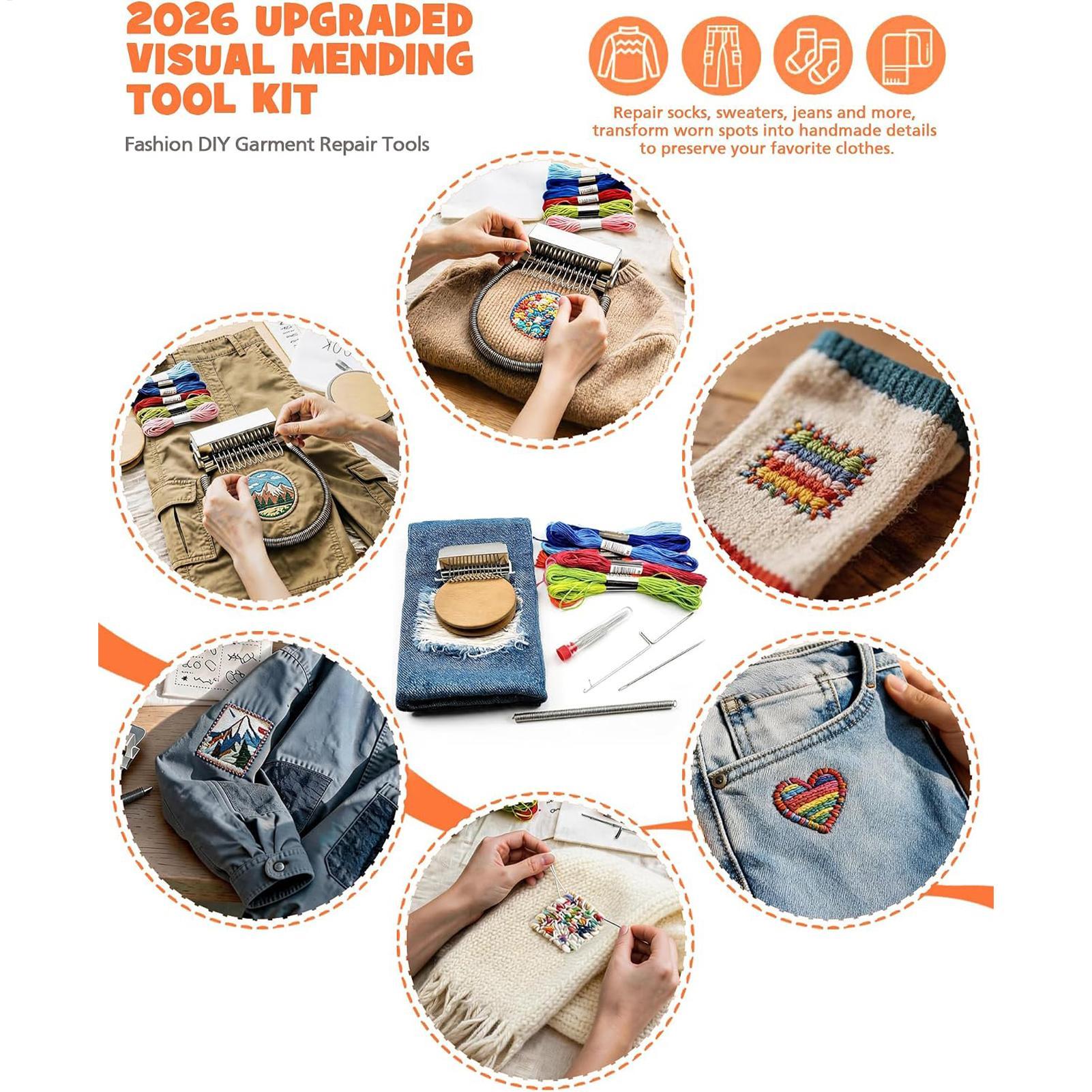 Kit di ricamo a maglia con 14  - Sewing Repair recensione e prezzo
