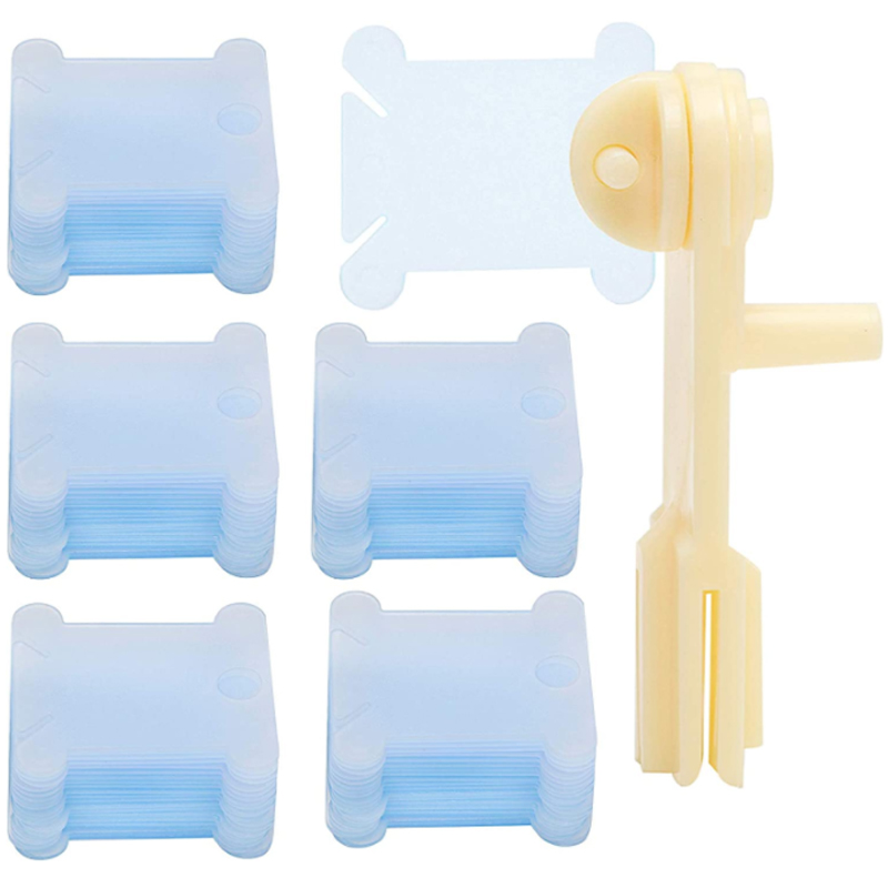 1/50/100/500pc Bobine di plast - Bobbin Organizer Box recensione e prezzo