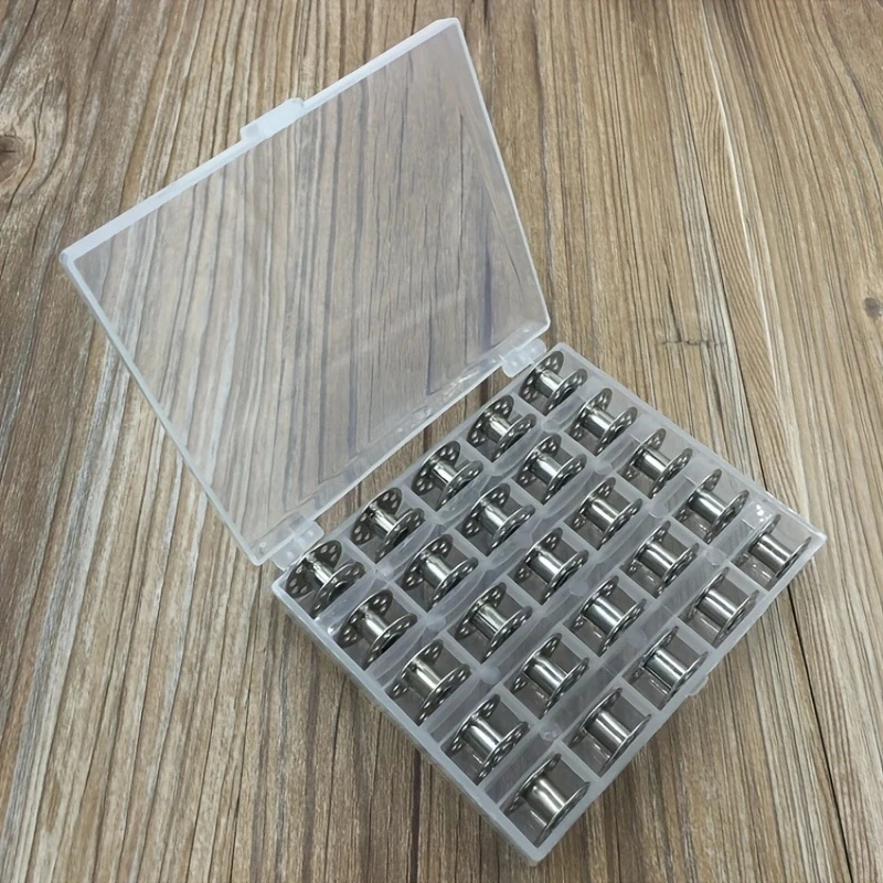 25 pz/set Bobine Vuote Macchin - Bobbin Organizer Box recensione e prezzo