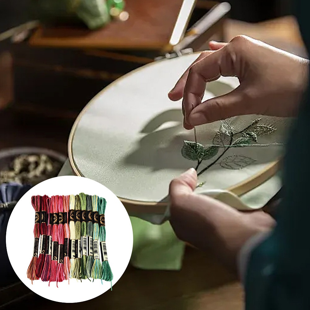 105 Iarde di Filo per Ricamo a - Embroidery Floss Thread recensione e prezzo