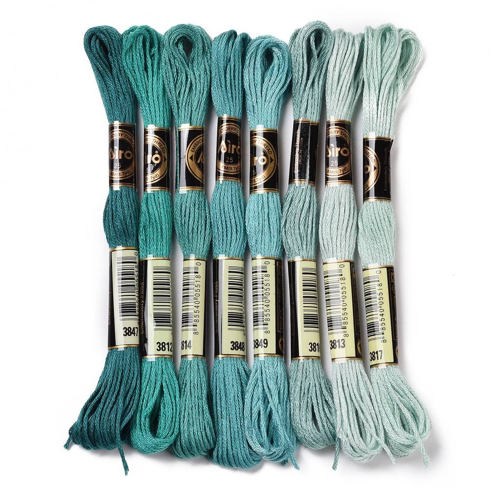 1 Set di 8 Gomitoli di Filo da - Embroidery Floss Thread recensione e prezzo